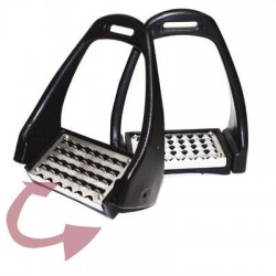 Estribo Ingles Fibra Ajustable Grand Prix
