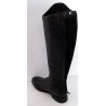 Bota de doma con cuero elastico