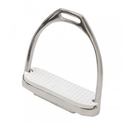 Estribo Ingles Inox Con Taco 12cm