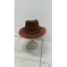 Sombrero de cuero