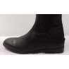 Bota Cuero con elástico