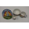 Juego de porcelana 4 pieças