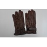 Guante Cuero Marron