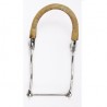 Bocado Hackamore Inox Goma