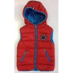 Chaleco equiline niño rojo SHAGGY