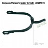 Espuela vaquera gallo torcido contacto