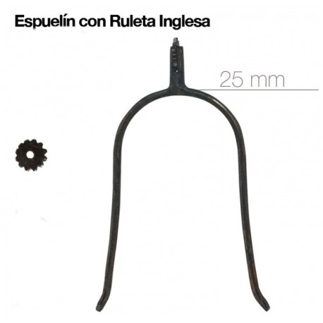 Espuelin c/ruleta inglesa