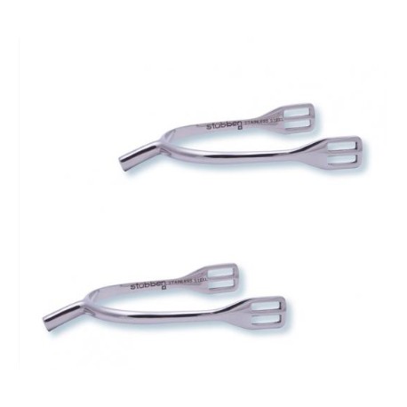 Espuela Inglesa Stubben Inox Señora S/Ruleta 20mm