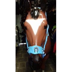 Cabezada cuadra nylon deluxe con refuerzo