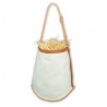 Bolsa cebadera lona y cuero "Zaldi-Extra"