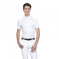 Polo Concurso hombre Mesh