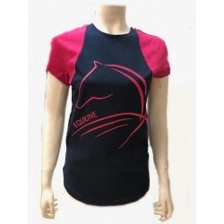 CAMISETA EQUILINE MUJER BIANCA