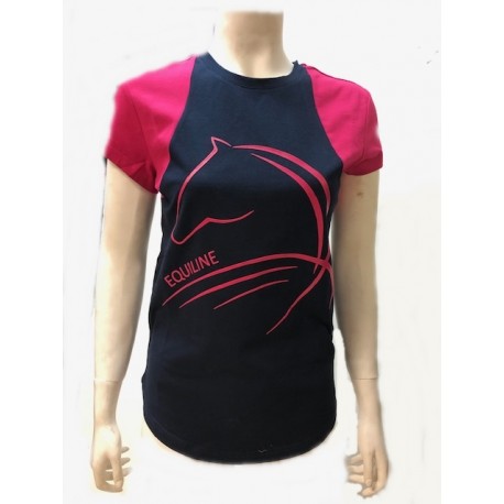 CAMISETA EQUILINE MUJER BIANCA