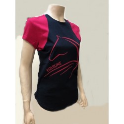 CAMISETA EQUILINE MUJER BIANCA