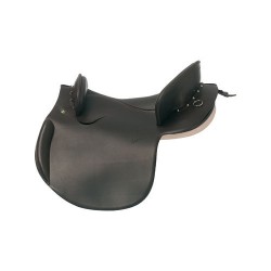 Silla Ludomar "POTRERA ASIENTO FLEXIBLE CUERO LISO"
