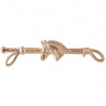 Aguja Plastron BR Cabeza Caballo