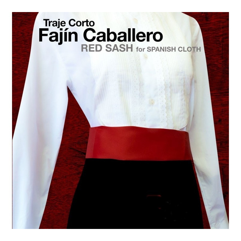 Fajín rojo ; Traje Corto