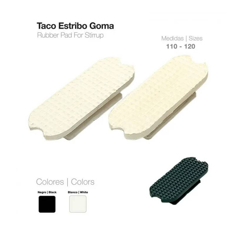 Taco Estribo Goma