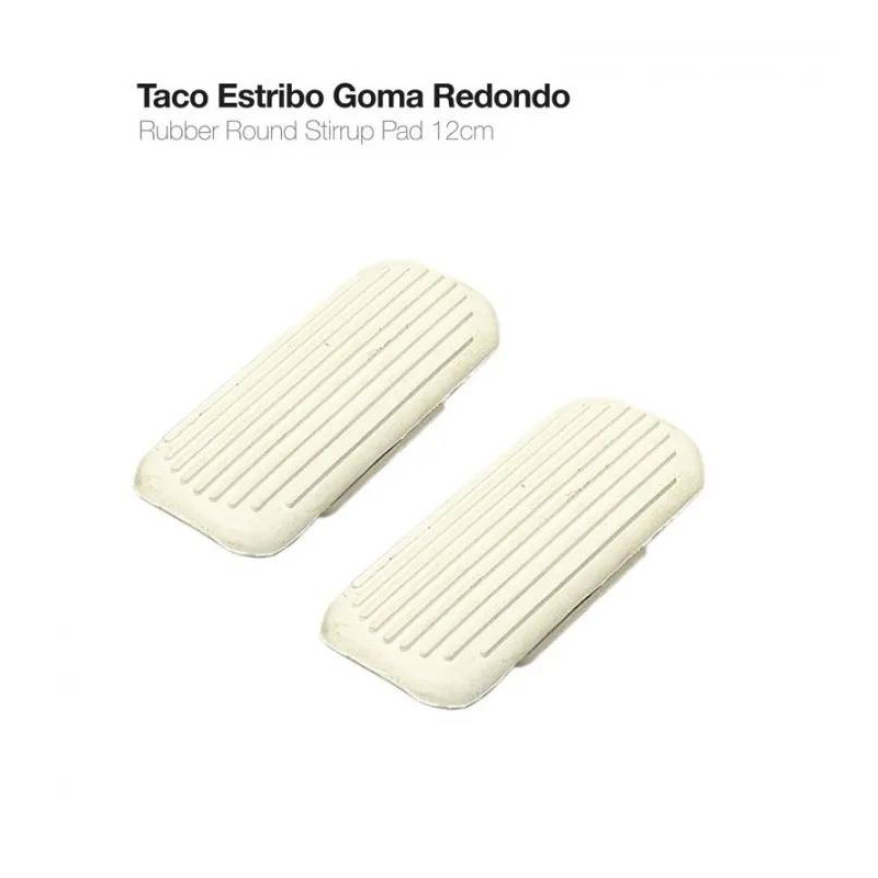 Taco Estribo Goma Redondo