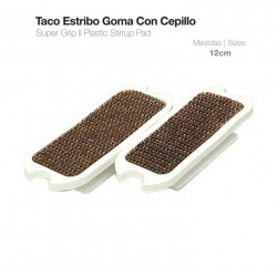 Taco Estribo Goma Con Cepillo