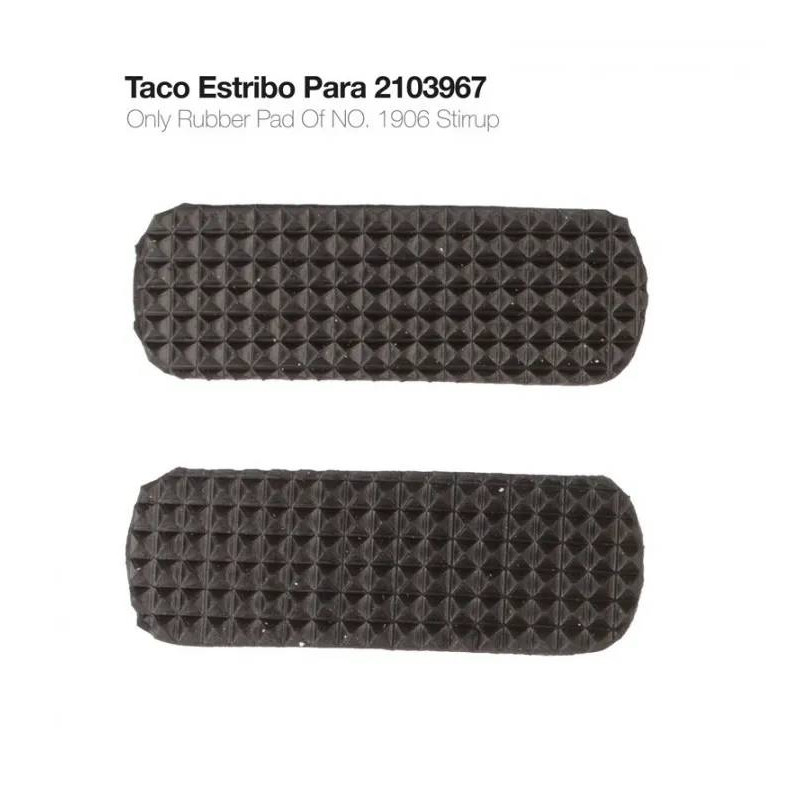 Taco Estribo Negro
