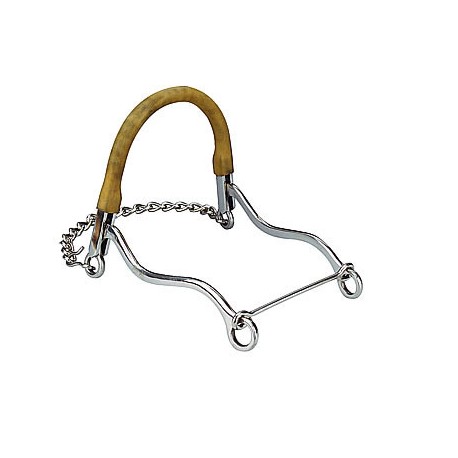 Bocado Hackamore c/cadena