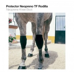 Protectores neopreno rodilla negro