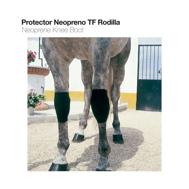Protectores neopreno rodilla negro