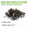 Gomas Para Crines de Silicona