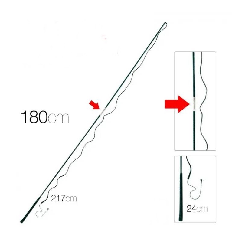 Fusta Picadero Desmontable 1.80 m.