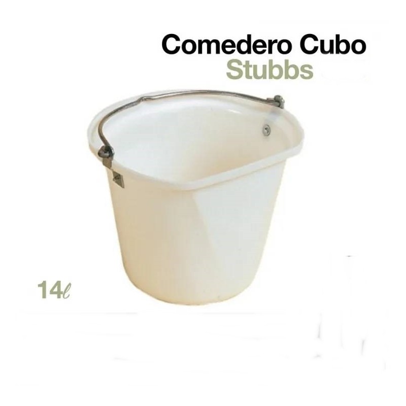 Comedero-cubo c/asa STUBBS