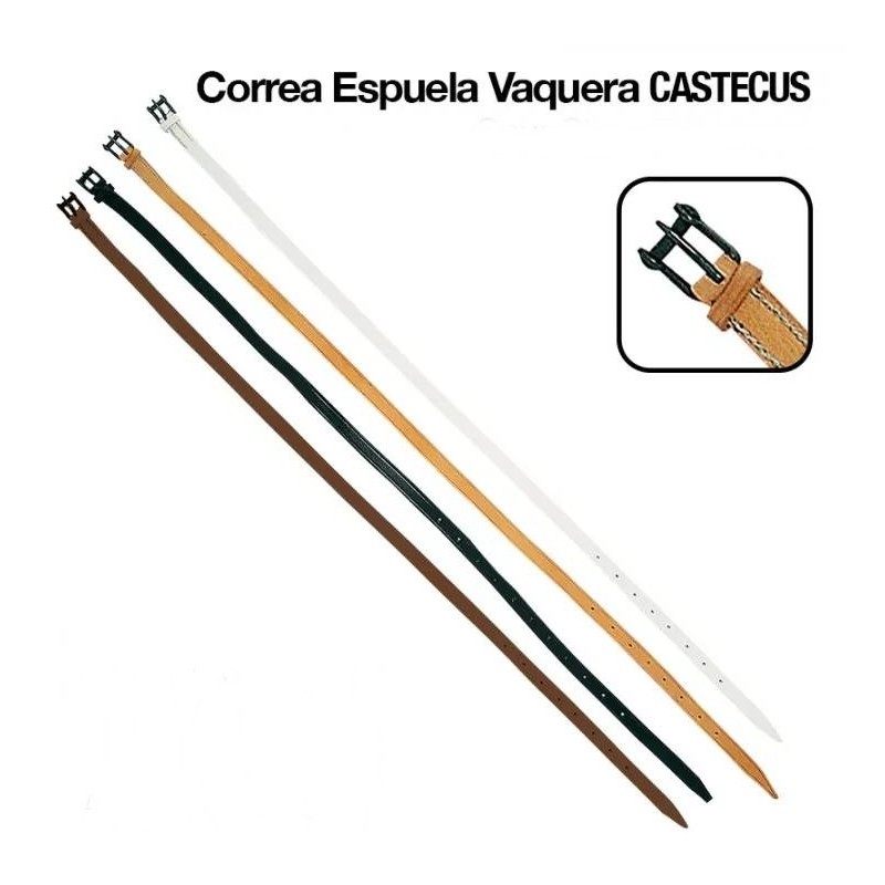 Correa Espuela Vaquera Cuero