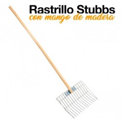 Rastrillo Mango Madera Stubbs