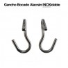 Ganchos Bocado Alacrán Inoxidable