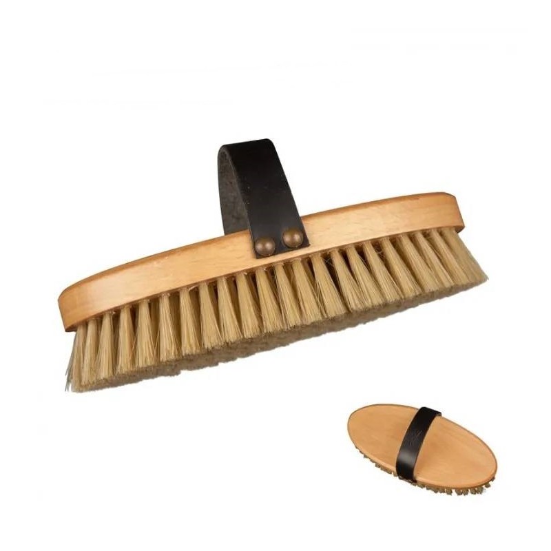 Bruza pelo asa cuero