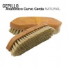 Cepillo anatómica curvo cerda natural