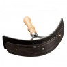 Limpiasudor media luna metal c/dientes