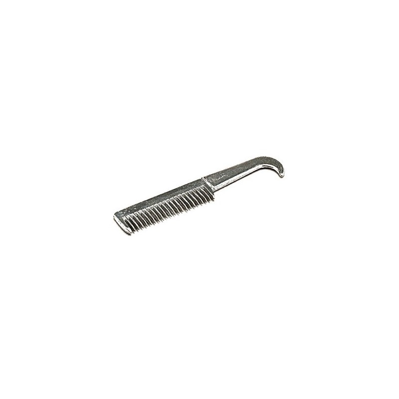 Peine Aluminio Con Limpiacascos