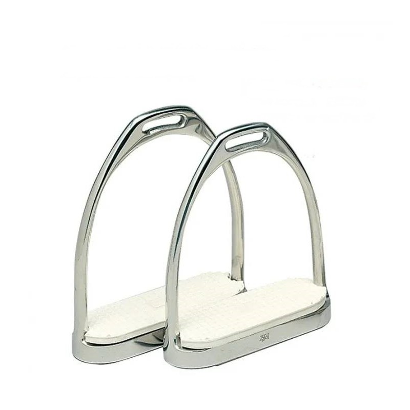Estribo Inglés Zaldi Inoxidable Con Taco