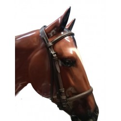 Cabezada Doble Rienda Hebillaje Vaquero
