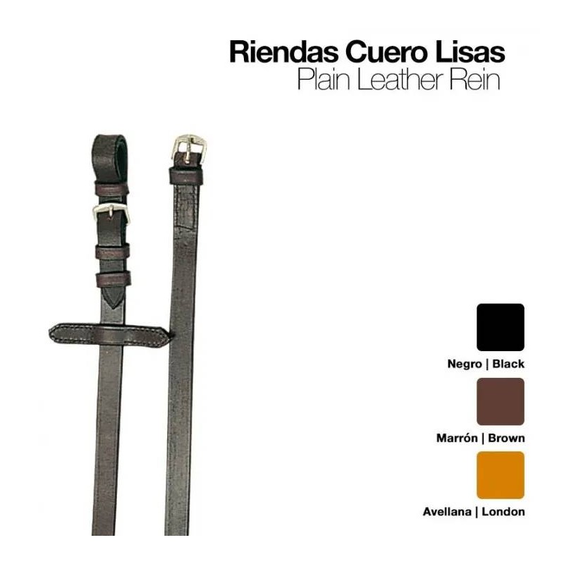 Rienda Cuero Lisa