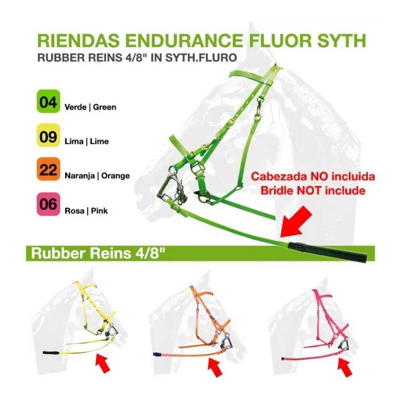 Riendas Endurance Fluor