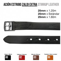 Acción Estribo Zaldi Extra 25mm
