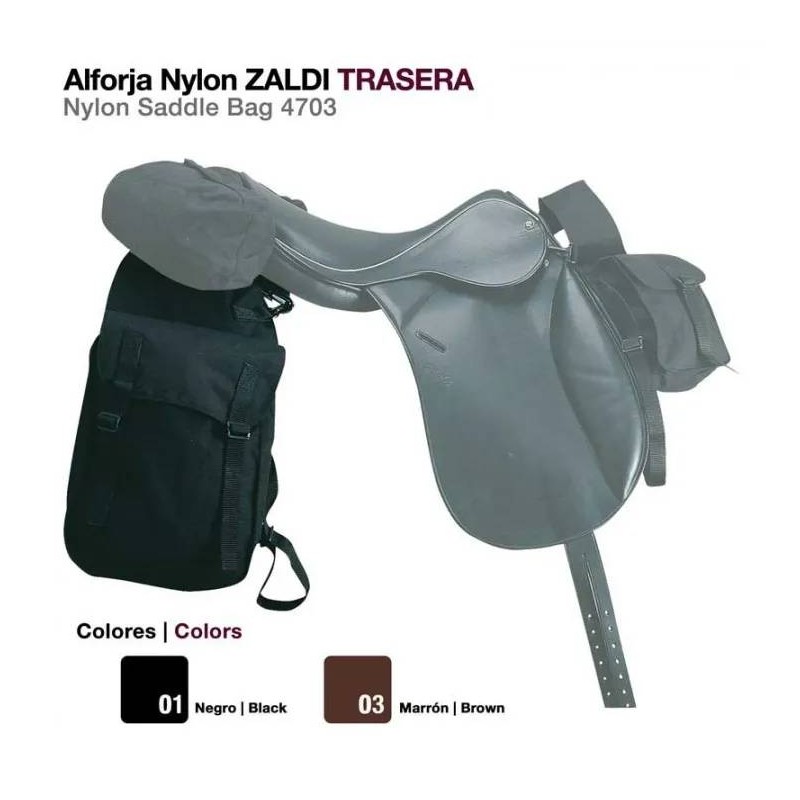 Alforja Nylon Trasera "ZALDI"