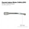Espuela Inglesa Blister Caballero Con Ruleta