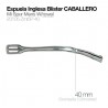 Espuela Inglesa Blister Caballero Con Ruleta 40mm