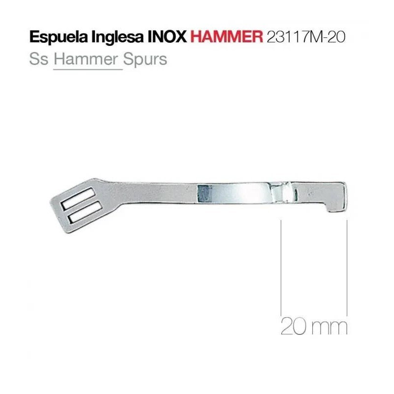 Espuela Inglesa Inox Hammer