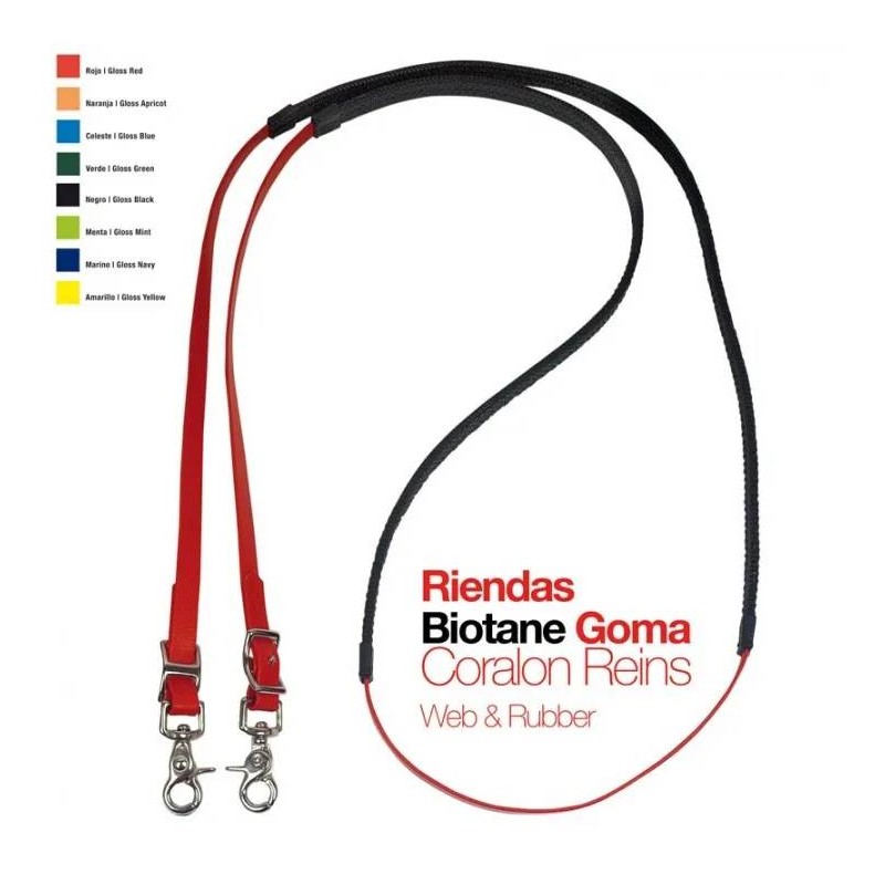 Riendas Biotane Goma