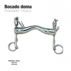 Bocado Doma Inox Hueco