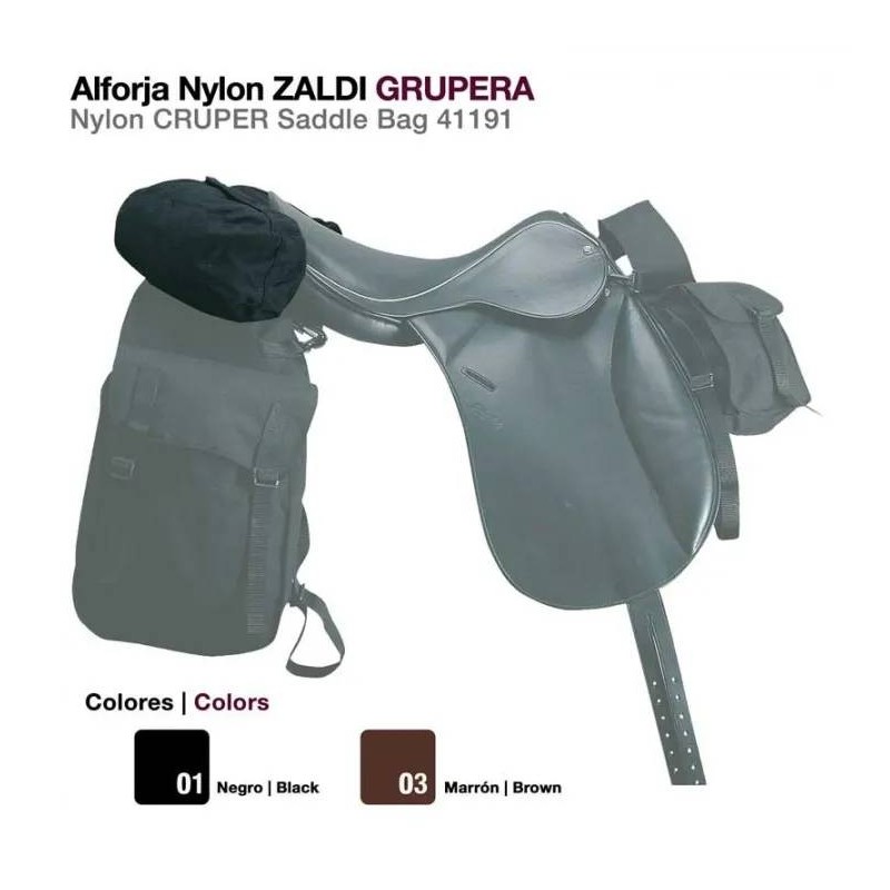 Alforja Nylon Grupera "ZALDI"
